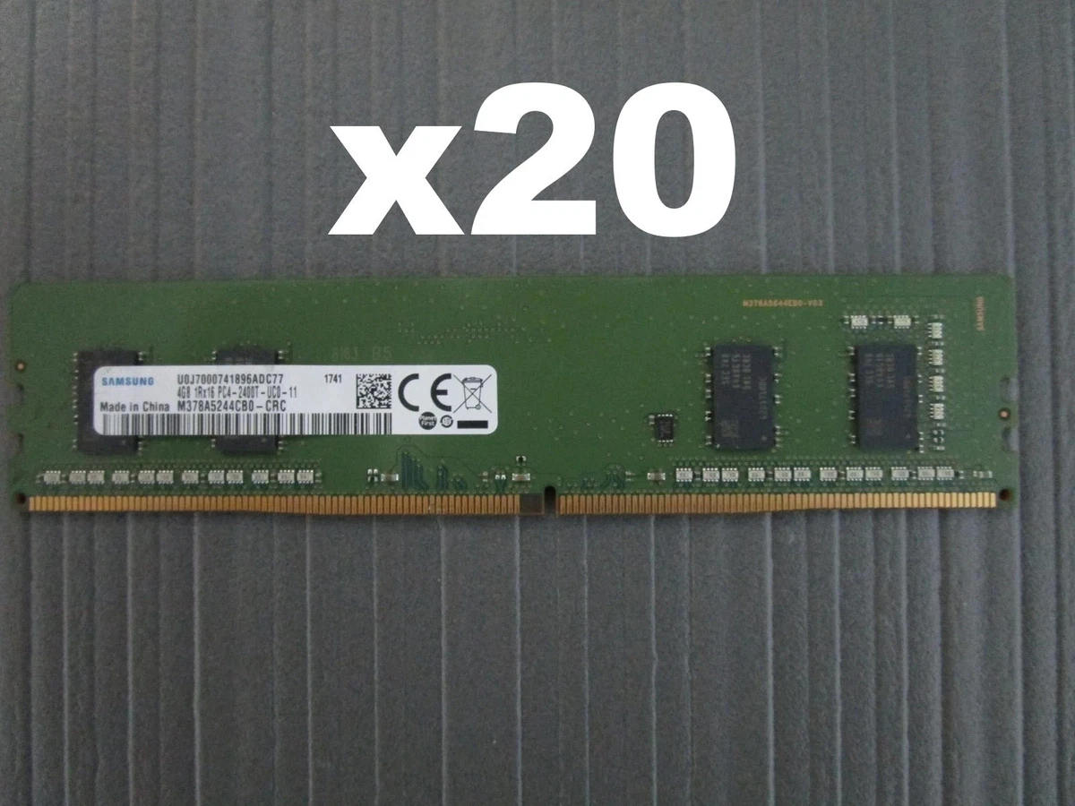 Samsung DDR4 SDRAM 4 GB Capacity per Module Memory (RAM) for sale