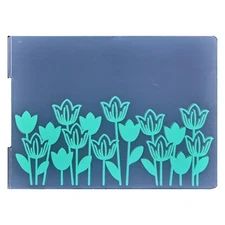DDOUJOY Plastic Embossing Folders Flowers Leaves Tulips Dandelion 7pcs