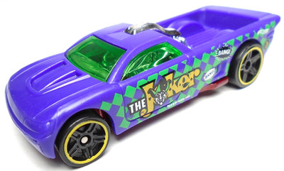 2021 HOT WHEELS DC COMICS BATMAN BEDLAM THE JOKER PURPLE 1:64 DIECAST 2 7/8'' CAR