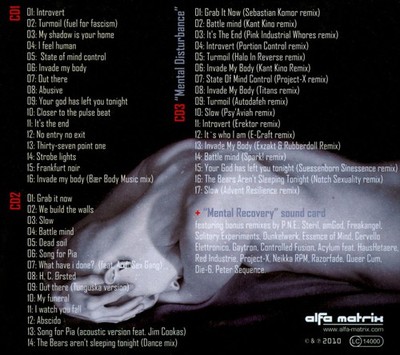 LEÆTHER STRIP MENTAL SLAVERY NEW CD