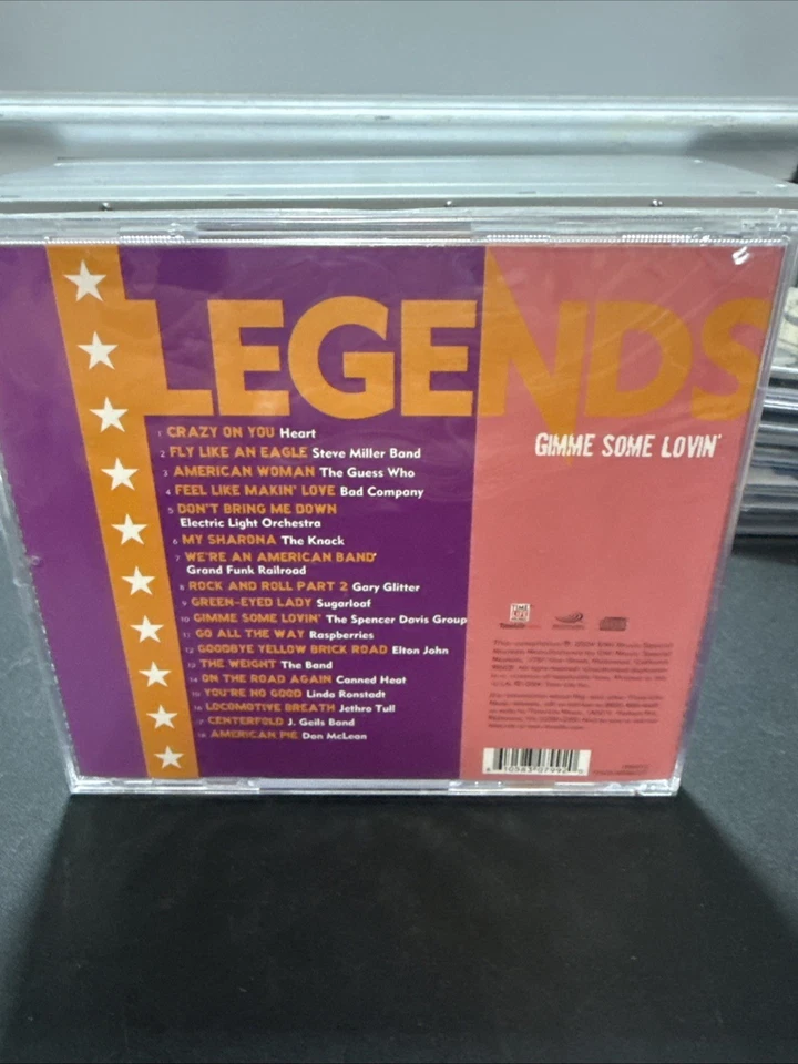 Legends: Gimme Some Lovin Brand New Compilation Time Life New Sealed - Image 2 of 3