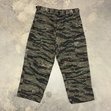 VTG Rothco BDU Cargo Pants Tiger Stripe Medium Reg. 31 to 35 W*Short