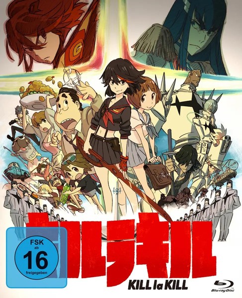 Kill La Kill - Komplettbox - Blu-Ray | Deutsch | Blu-Ray Disc | 4 Blu-Ray Discs-image