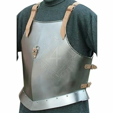 Medieval Cuirass Breastplate Jacket Chest Armor Steel LARP Warrior costume