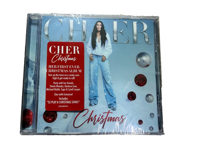 Cher - Christmas (CD, 2023) Warner Records - Artwork Blemish READ
