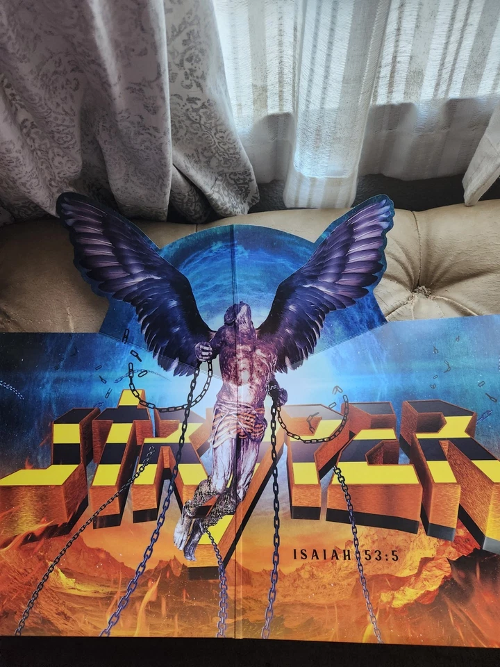 Stryper - No More Hell To Pay - Deluxe Edition Yellow Vinyl (2022) Numbered OOP - Image 4 of 4