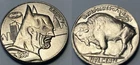 1937 HOBO NICKEL COIN BATMAN CAPED CRUSADER BUFFALO GIFT FREE SHIPPING