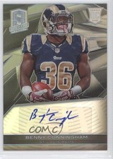 2013 Panini Spectra Rookie Auto 240/299 Benny Cunningham #108 Auto 0v1