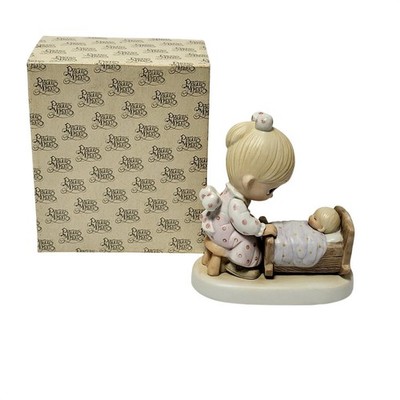 Precious Moments 1979 The Hand That Rocks The Future Figurine Boxed Vintage*