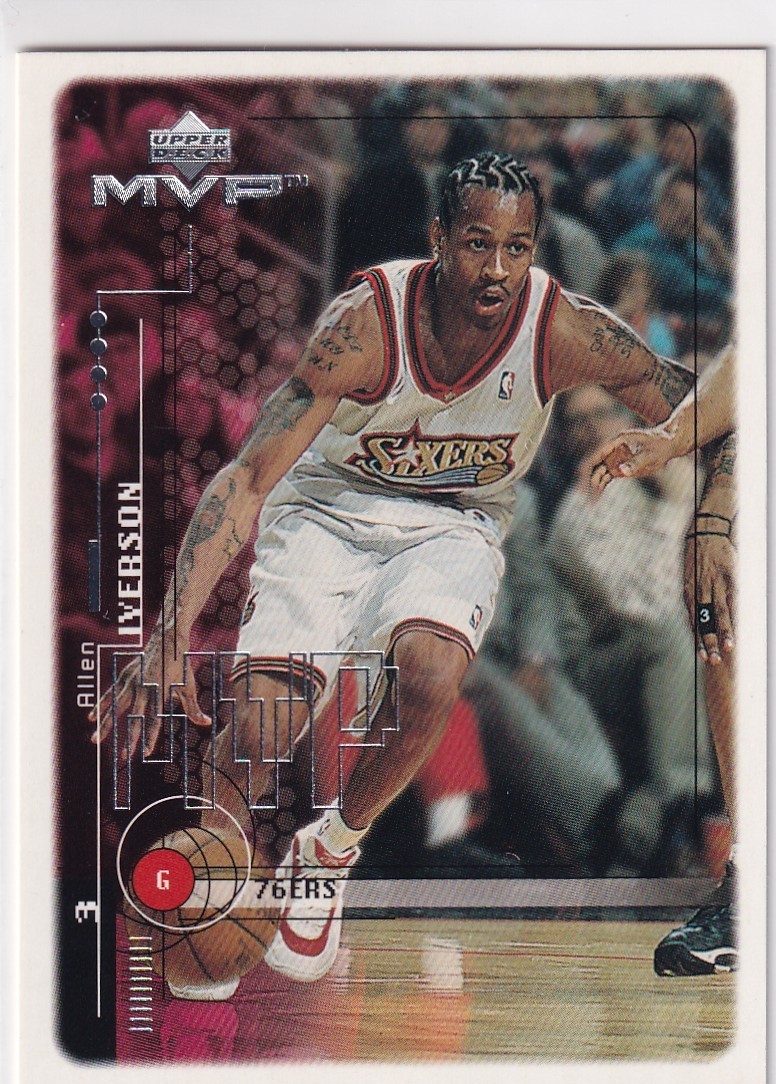 Allen Iverson #5 2017-18 Panini Immaculate Collection Basketball Logoman
