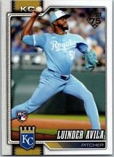 2026 Topps Luinder Avila Rookie Card RC #120 Royals