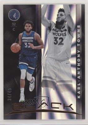 2019-20 Panini Black Copper 34/49 Karl-Anthony Towns #36 02ur