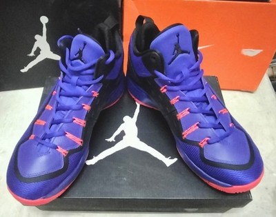 Jordan Super.Fly 2 PO Dark Concord Black Infrared Gr. 8,5