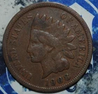 1908 Indian cent  {{{1E01