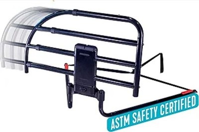 Able Life Click-N-Go Extendable Bed Rail for Wood Adjustable Bed Frames....