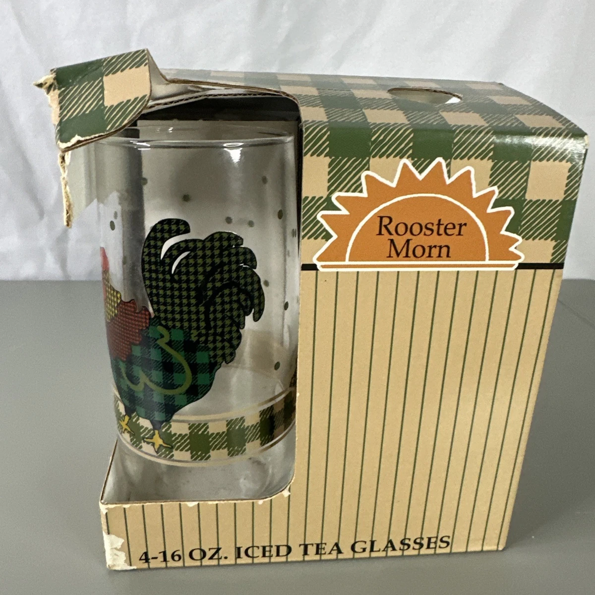 rooster drinking glasses products for sale | eBay