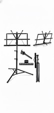 CAHAYA Sheet Music Stand with Carry Bag, Foldable