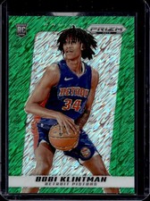 2024-25 Panini Prizm Deca Bobi Klintman RC Green Shimmer Prizm FOTL #/12