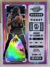 2022-23 Contenders Optic Season Ticket Pink Prizm  /75 Robert Williams III  