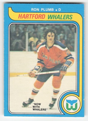 Ron Plumb 1979-80 O-Pee-Chee #328 Hartford Whalers Ex