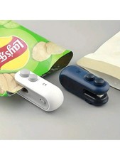 2 in 1 Mini Bag Sealer USB Charging Clip Sealing Machine for Food Preservation |