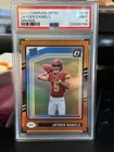 2024 Donruss Optic Jayden Daniels Orange 001/249 1st On Print (RC) PSA 9🔥