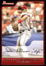 Dallas McPherson 2006 Bowman #56 Angels MLB READ FREE SHIPPING AutographDen