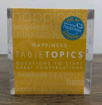 Table Topics Discussion Game Questions To Start Great Conversations Happiness 