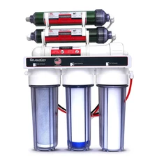 LiquaGen 6 Stage Elementary 75 GPD RO/DI Water Filter System – Zero TDS