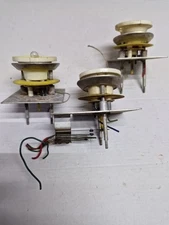 3 Partial Classic Stern Pinball Machine Pop Bumper Assemblies - Parts or Repair