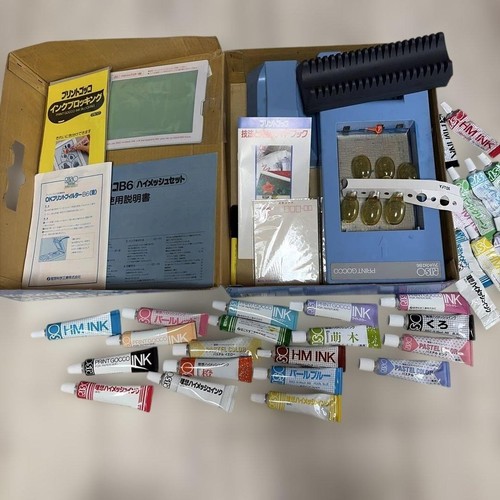 RISO Print Gocco B6 Screen Printing Kit DIY Art Craft Japan Used #O6065