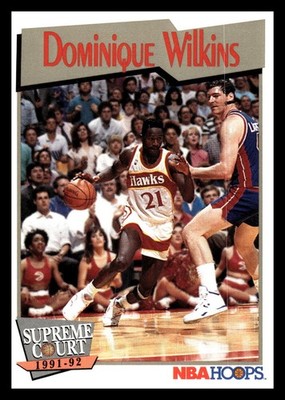 1991-92 NBA Properties Dominique Wilkins #449 Supreme Court 