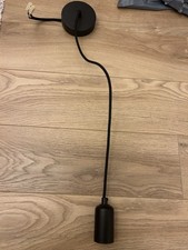 Simple Black Ceiling Wire Lighting