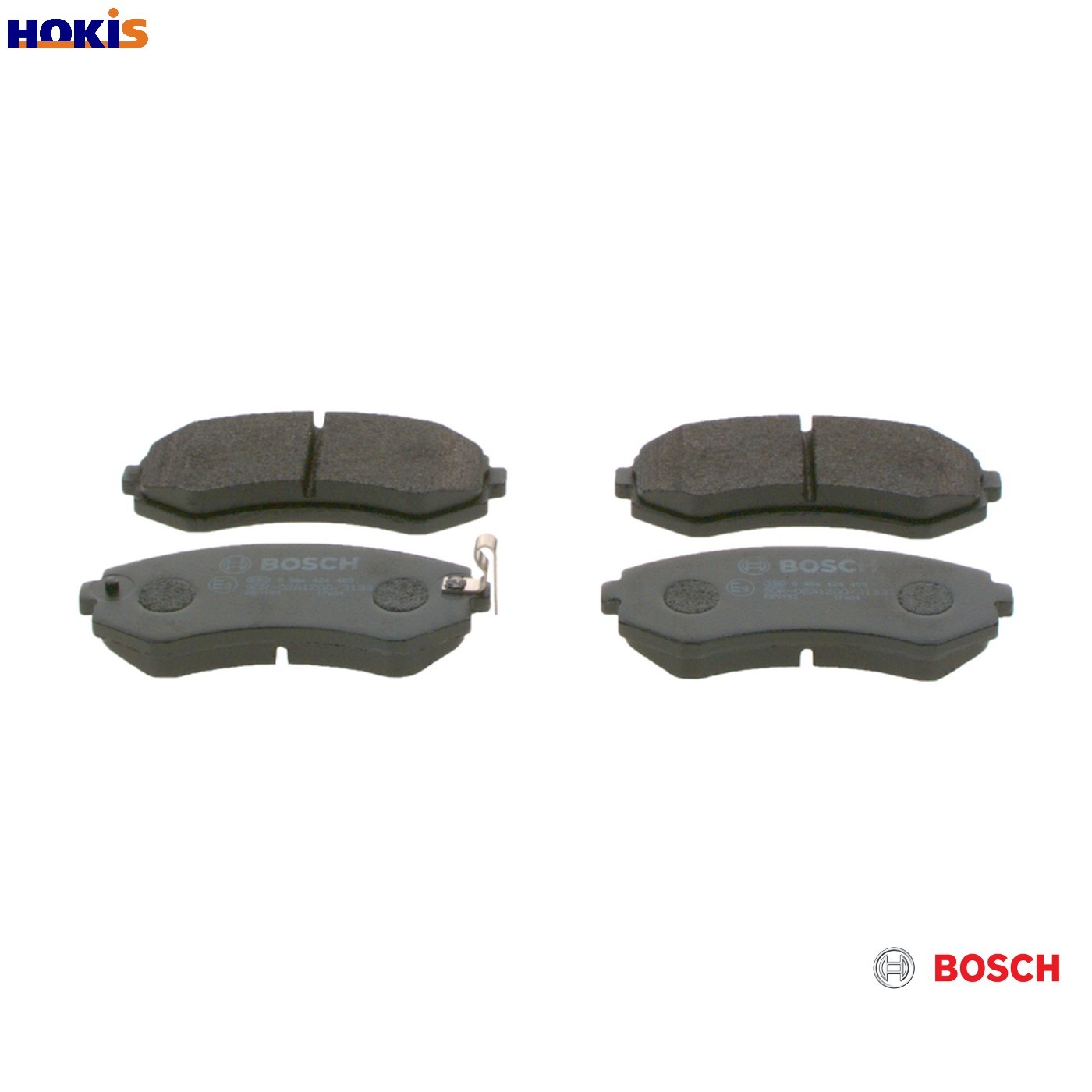 Bosch BP256 - Brake Pads Car Rear Axle - 1 Set of 4 Pads | Bosch Quality - Reduced Noise and Dust - ECE-R90 Certified - Copper-Free - Image 20