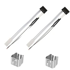 2 Pack Ceramic Heater and Thermistor for P1P, 3D Printer Accessories P1P/P1S