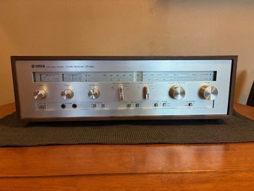 Vintage Yamaha CR-620 Receiver Recapped