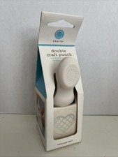 EMBOSSED HEART Martha Stewart Double Craft Punch NEW love wedding valentine