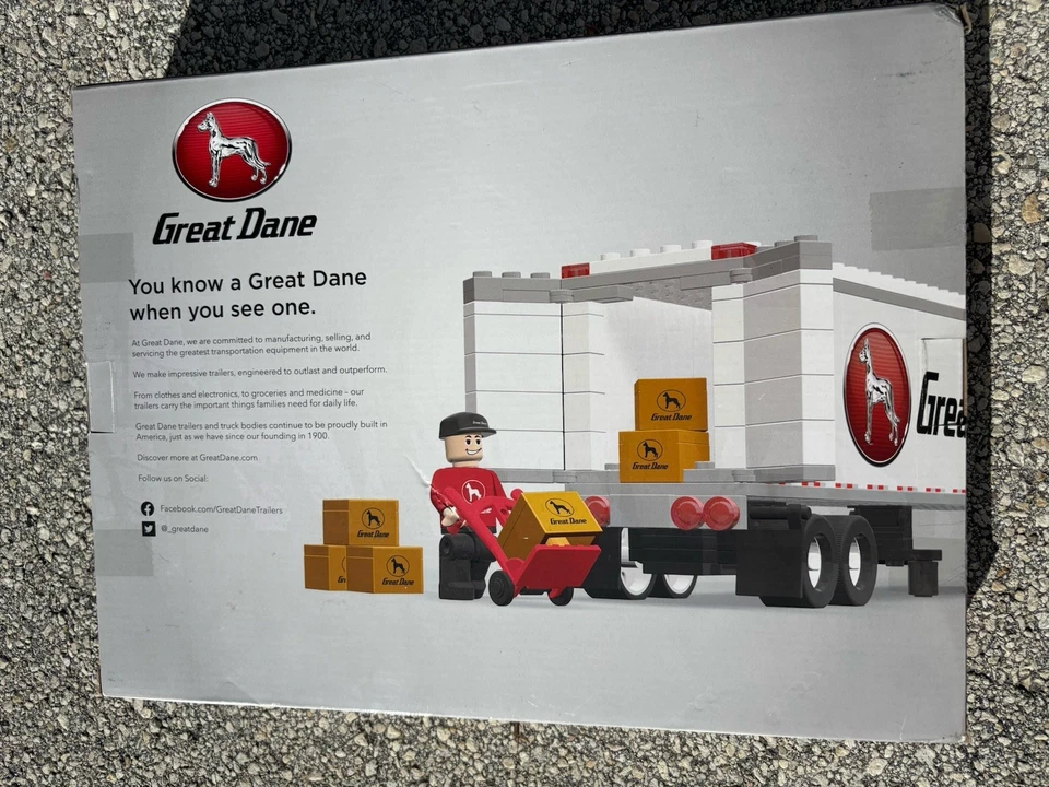 First Gear Great Dane Truck And Trailer Building Blocks Set   Sealed 90-0576 - Image 2 of 4