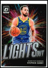 2024-25 Donruss Optic Lights Out Fast Break Holo #7 Stephen Curry Warriors