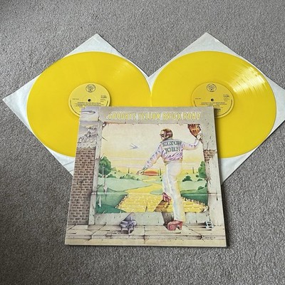 Elton John   Goodbye Yellow Brick Road Vinyl Record EARLY UK 1978 Coloured