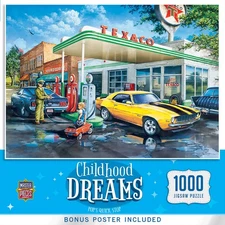MasterPieces - Childhood Dreams - Pop's Quick Stop 1000 Piece Jigsaw Puzzle