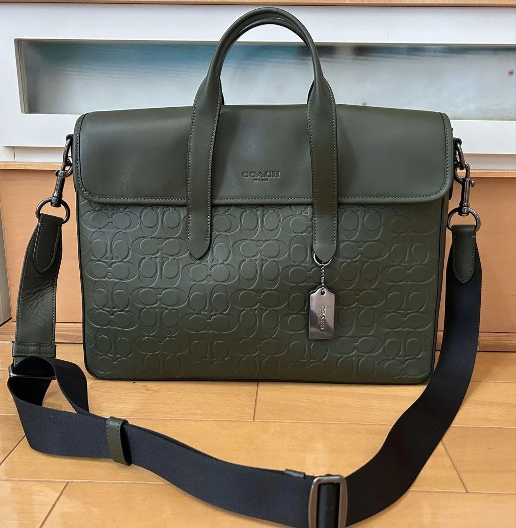 Coach Green Briefcase/Document Case Bags for Men for sale | eBay