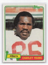 1981 Topps #344 Charle Young