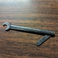 Vintage Collectors Scintilla Wrench With Feeler Stock On End