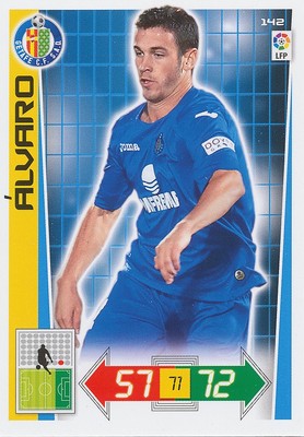 142 ALVARO VAZQUEZ # ESPANA GETAFE CF CARD PANINI ADRENALYN LIGA 2013