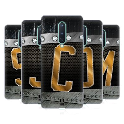 HEAD CASE DESIGNS BOLTED INITIALS SOFT GEL CASE FOR GOOGLE ONEPLUS PHONES