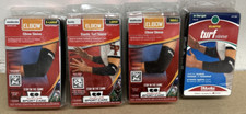  4 Mueller Sport Care Elastic Elbow  Turf Sleeves, Small, Large  XL