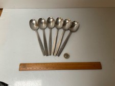 6 DESSERT SPOONS VINERS