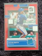 2022 Panini Donruss Kevin Smith Rated Rookie Red Parallel Toronto Blue Jay /2022