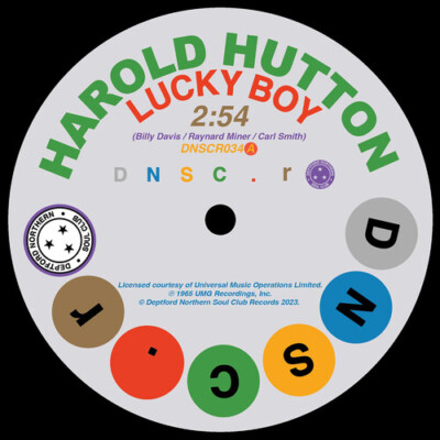 Harold Hutton - Lucky Boy/Thinkin' About You [New 7'' Vinyl]